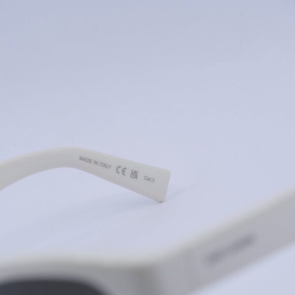 ?️ New Saint Laurent SL675 005 Sunglasses - Ivory Frame, Grey Lenses main image 5